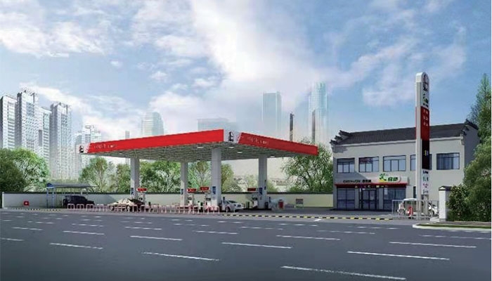 北京月湖橋加油站新建工程