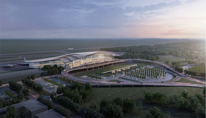 浙江阜陽機場擴建鋼結構項目安裝工程